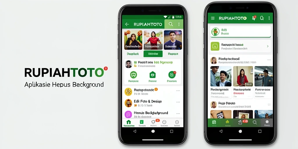 Tampilan antarmuka RUPIAHTOTO saat menghapus background gambar.
